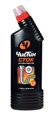 ЧИСТИН средство для труб 750мл фото в интернет-магазине KUTAVA