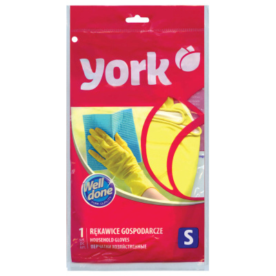 Перчатки YORK резиновые S фото в интернет-магазине KUTAVA