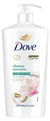 Гель д/душа DOVE 610мл "Фисташковый крем" фото в интернет-магазине KUTAVA