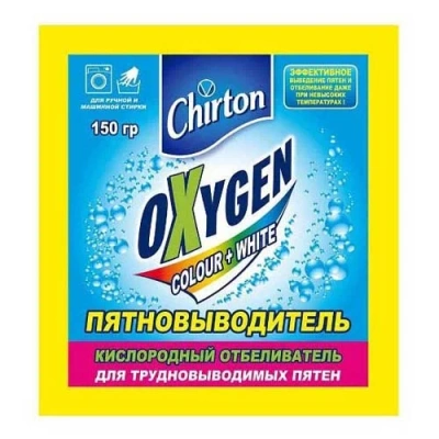 Чиртон Отбеливатель без хлора 150 гр. Для цветн. и белых тканей фото в интернет-магазине KUTAVA