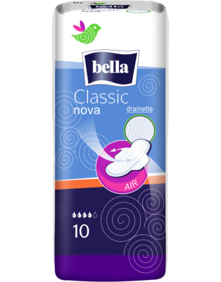 "Белла" Прокладки Классик Нова Макси  (10шт)  АIR Синие MW10-028  фото в интернет-магазине KUTAVA