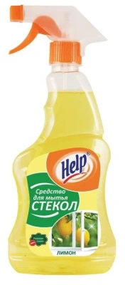 ХЭЛП 500 мл для мытья стекол Лимон Курок фото в интернет-магазине KUTAVA