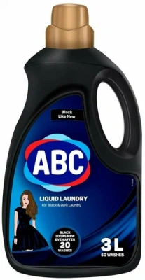 ABC Гель для стирки 3л Для черного белья фото в интернет-магазине KUTAVA