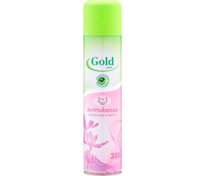 Освежитель воздуха Голд Винд 300 мл Антитабак фото в интернет-магазине KUTAVA