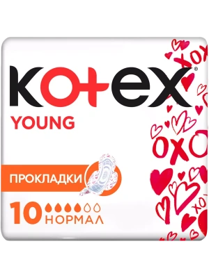 КОТЕКС Прокладки  Ультра   Сетч  Нормал 10шт. YONG фото в интернет-магазине KUTAVA