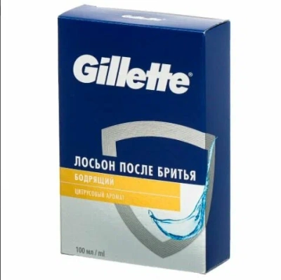 Gillette лосьон 100 мл  Бодрящий фото в интернет-магазине KUTAVA