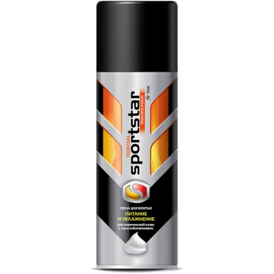 Sport Star Пена для бритья 200 мл Нормал с мультивитаминами фото в интернет-магазине KUTAVA