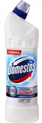 ДОМЕСТОС 1л. Ультра Белый  / Белый / фото в интернет-магазине KUTAVA