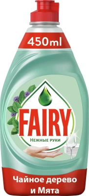 "Фейри"  450 мл. Нежные руки Чайное дерево и мята фото в интернет-магазине KUTAVA