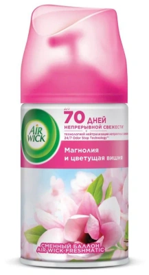 Airwick 250 мл. Сменный аэрозоль  Магнолия и цветущая вишня фото в интернет-магазине KUTAVA