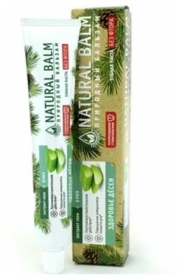 ЗП Природный бальзам Алоэ здоровье десен 85мл фото в интернет-магазине KUTAVA