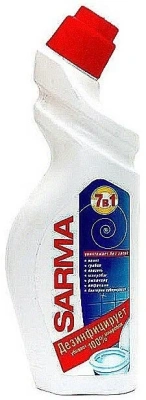 Сарма 750 мл. Гель для сантехники Антибактериальный фото в интернет-магазине KUTAVA