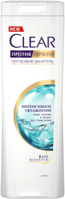 "CLEAR" Шамп. 400мл. Жен. Интенсивное увлажнение фото в интернет-магазине KUTAVA