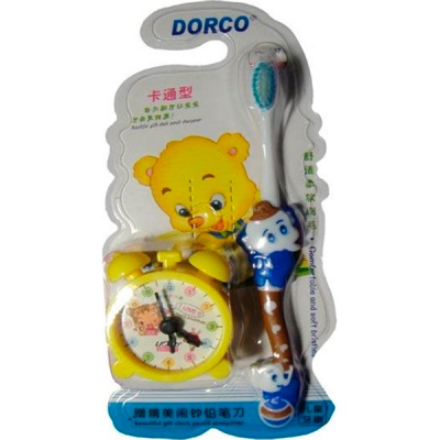 Зубная щетка Dorco детская Будильник фото в интернет-магазине KUTAVA