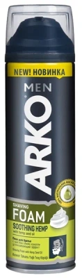 Пена для бритья Арко HEMP 200 мл. НОВИНКА фото в интернет-магазине KUTAVA