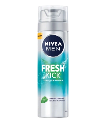 NIVEA Пена для бритья 200 мл Фреш Кик фото в интернет-магазине KUTAVA