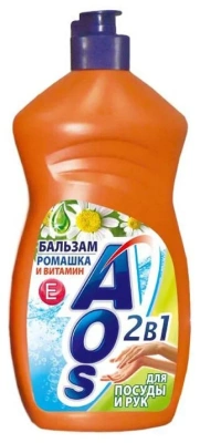 AOS  жид д/пос.450 мл. Ромашка и витамин Е фото в интернет-магазине KUTAVA
