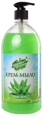 Крем-мыло  Жидкое  1000 мл  " GARDEN Drems " Дозатор  Белый лотос фото в интернет-магазине KUTAVA