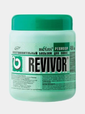 "Белита" Бальзам для волос "Ревивор зеленая банка" Восстановительный 450мл фото в интернет-магазине KUTAVA