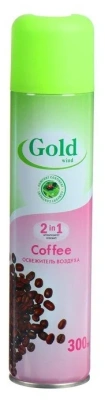 Освежитель воздуха Голд Винд 300 мл Кофе фото в интернет-магазине KUTAVA