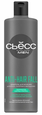 Сьесс Шампунь МУЖ 450мл  ANTI-HAIR FALL проив выпадения фото в интернет-магазине KUTAVA