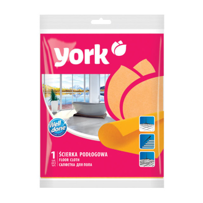 "YORK" Салфетка для пола  1 шт. Оранжевая фото в интернет-магазине KUTAVA